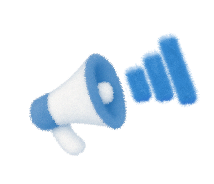 Visual van luidspreker voor pagina van eventcommunicatie